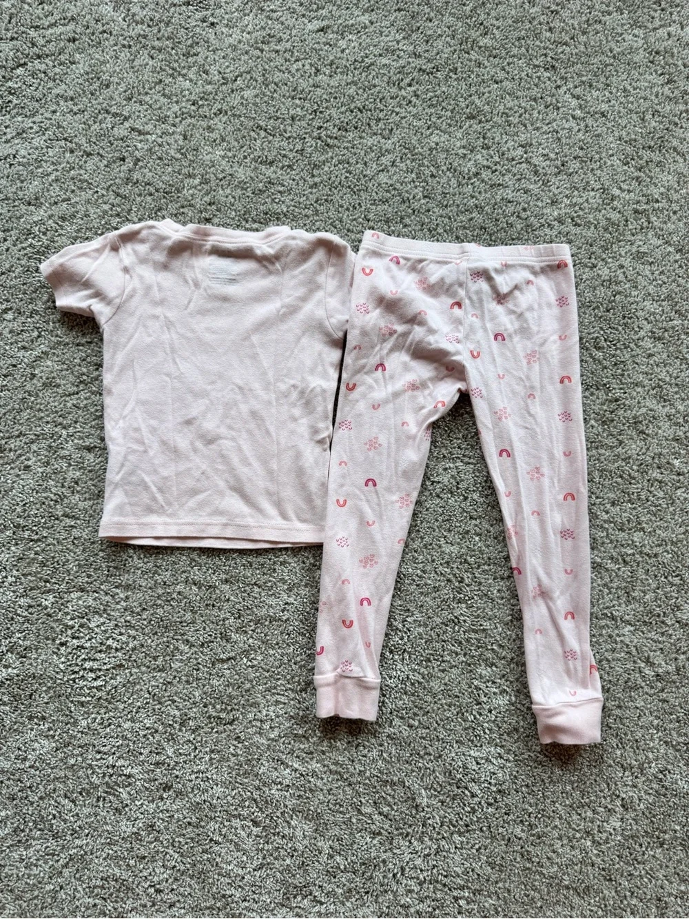 Carter’s Girls Unicorn Pajama Set Size 4T Pink 2 Pack Pink Unicorn pajamas